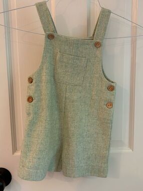 Little English Green Tweed Overall